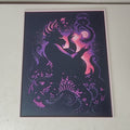 3D Printed Ursula Silhouette Wall Art Plaque The little Mermaid By LMP Creations