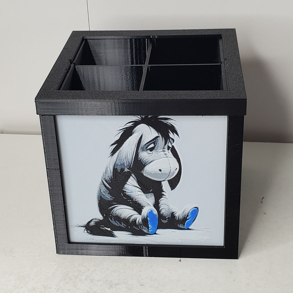 3D Printed Winnie the Pooh Woodland Friends Desk Organizer Removable Panels
