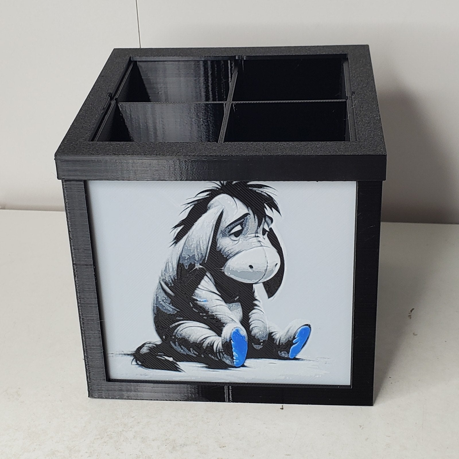 3D Printed Winnie the Pooh Woodland Friends Desk Organizer Removable Panels