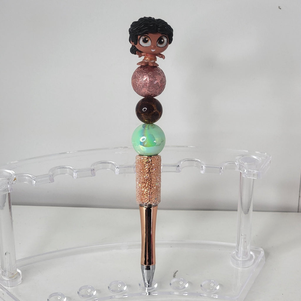 Disney Doorables Beaded Pen Simea from Moana 2 Movie Little Sis Sugar Base
