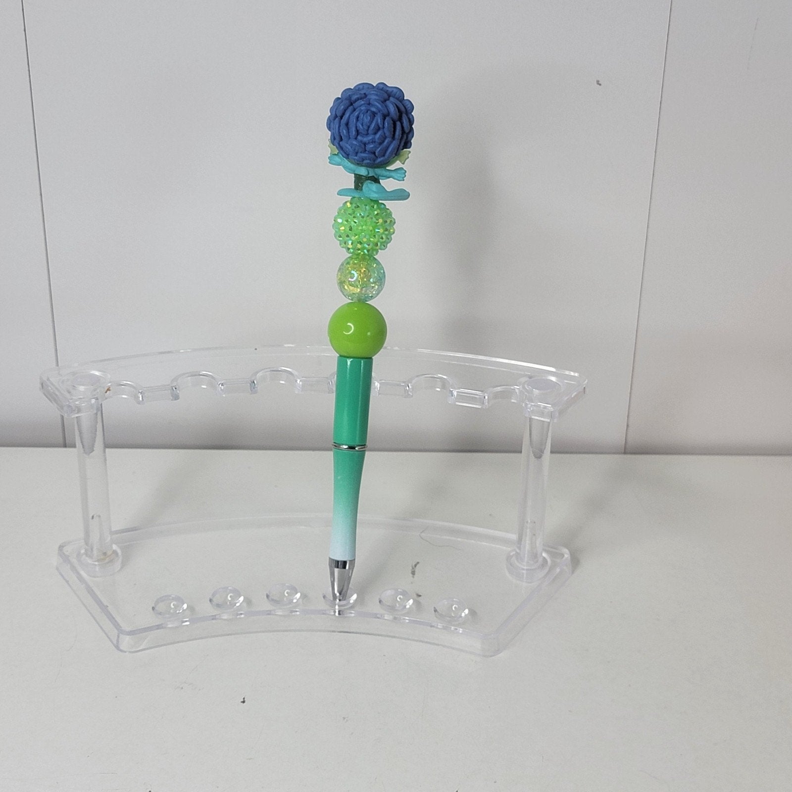 Disney Pixar Luca Sea Monster Doorables Pen Handmade Beaded Ocean Gift Display
