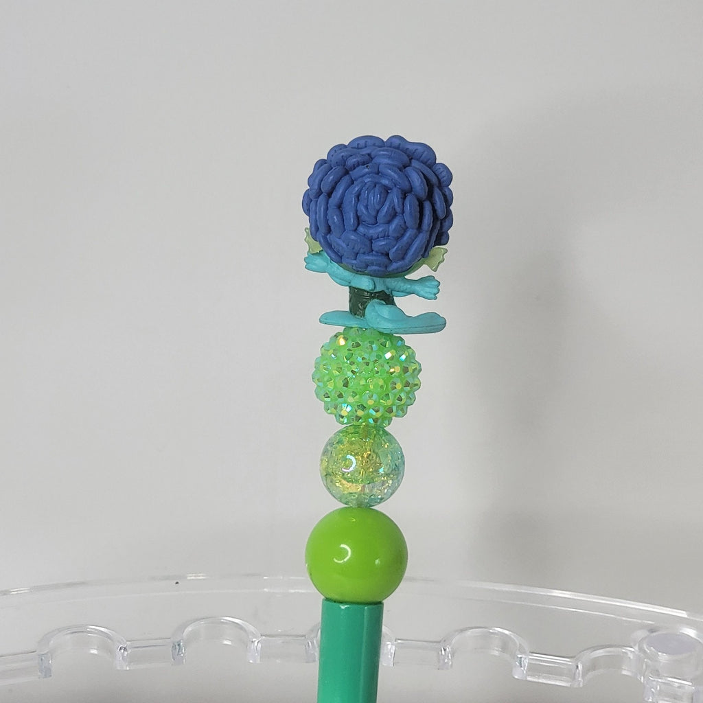 Disney Pixar Luca Sea Monster Doorables Pen Handmade Beaded Ocean Gift Display