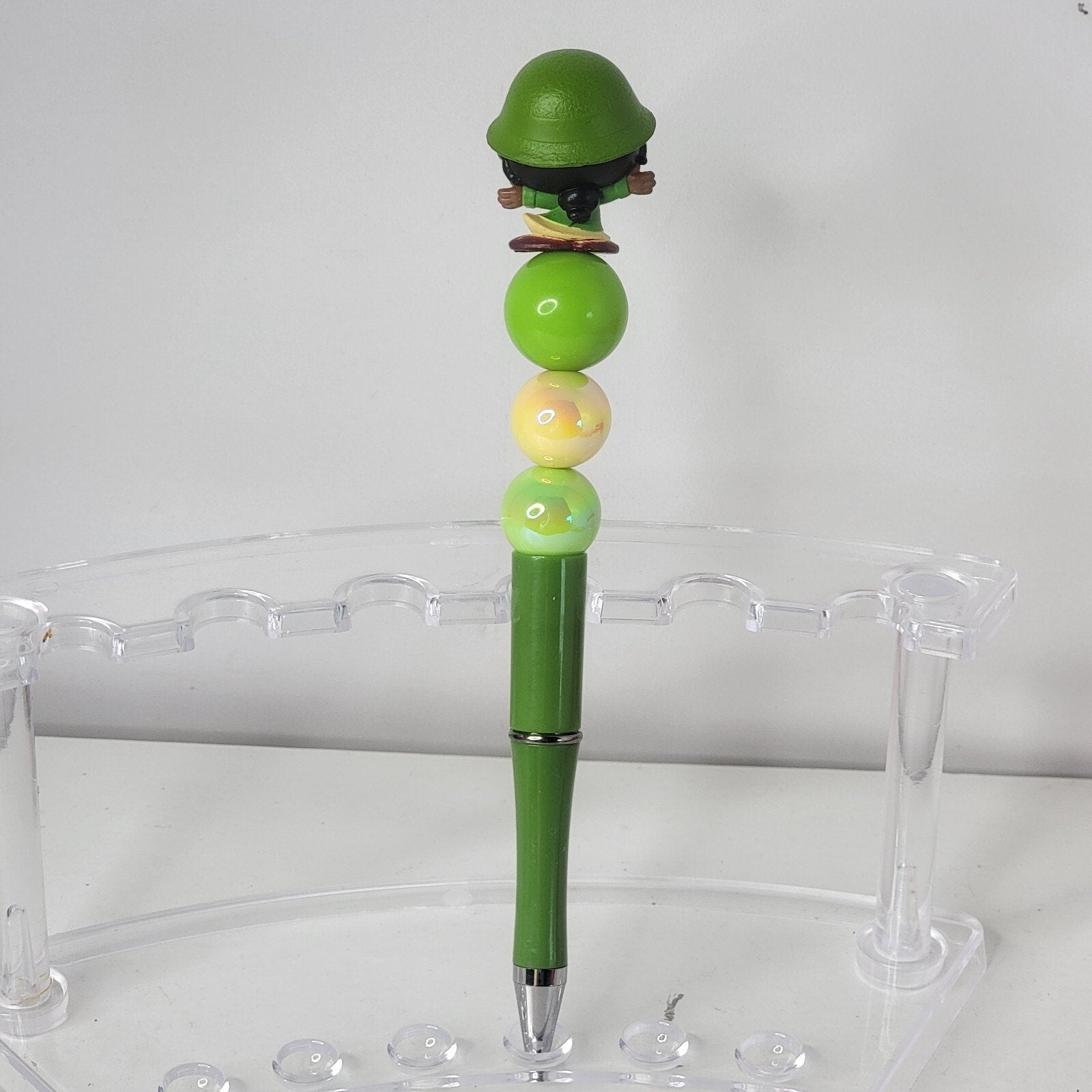 Disney Doorables Beaded Pen Tiana from Princess and the Frog Movie Jungle Outfit