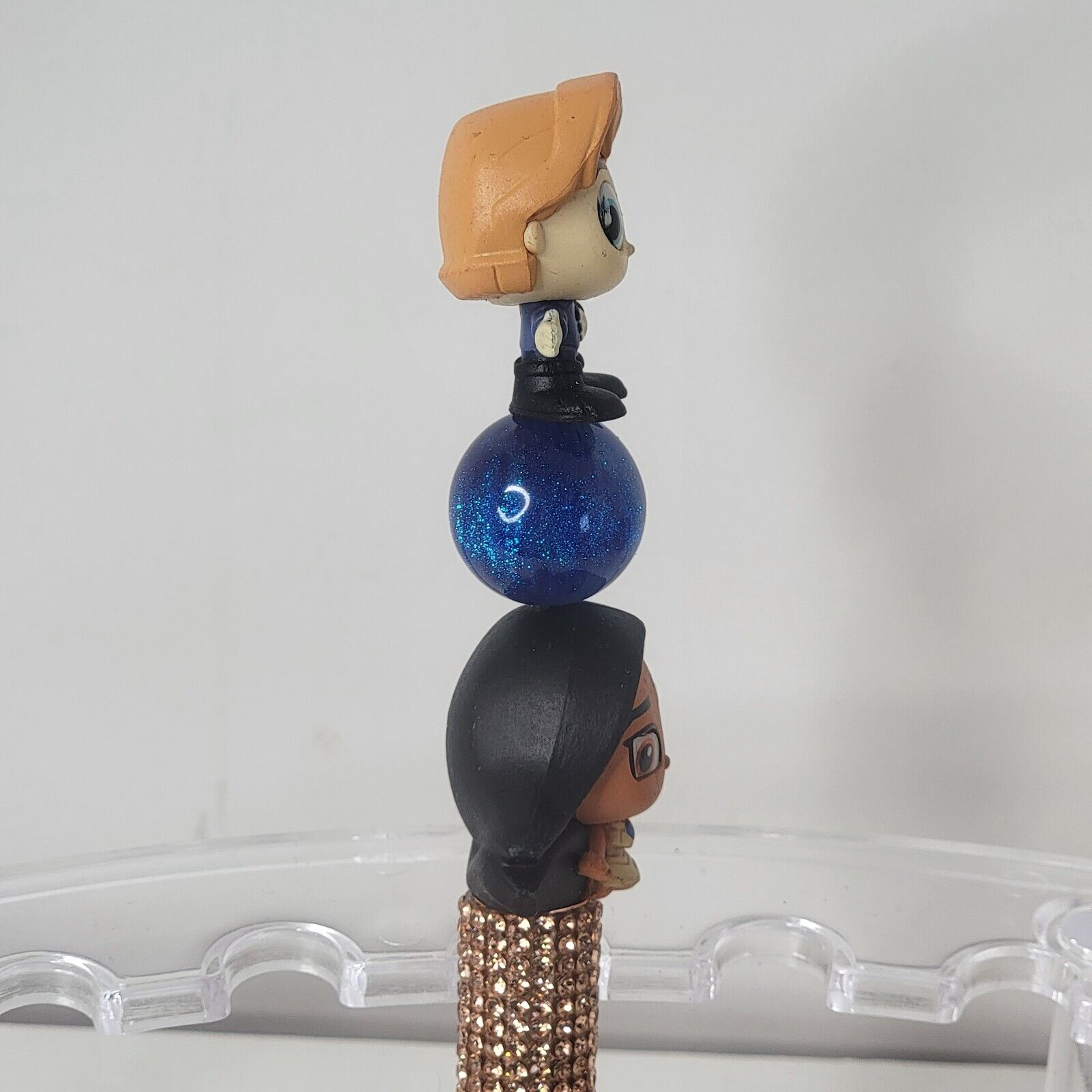 Disney Doorables Beaded Pen John Smith and Pocahontas from Pocahontas Movie