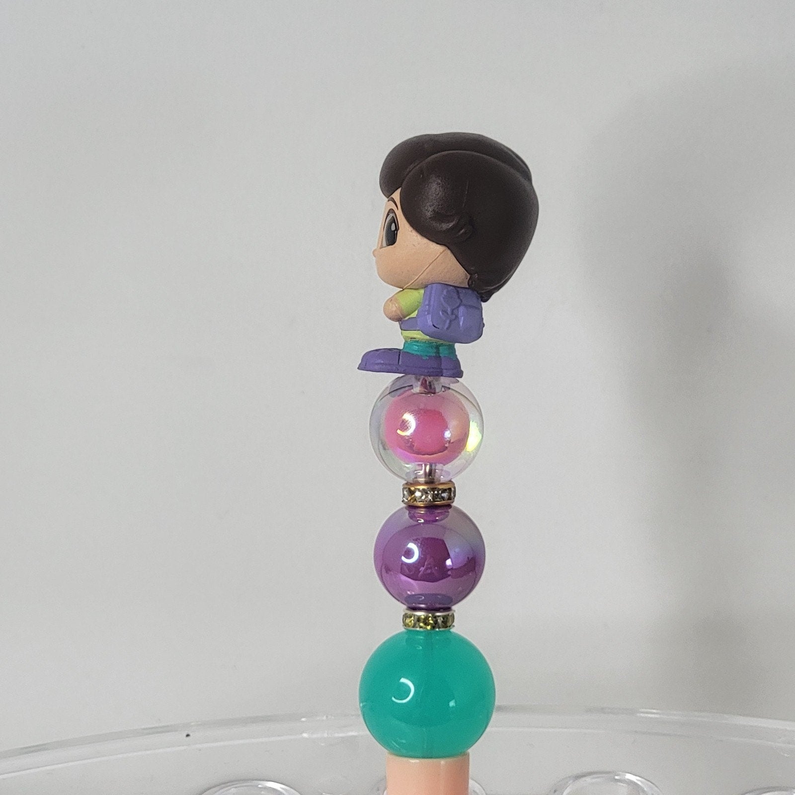 Disney Pixar Toy Story Bonnie Doorables Pen Handmade Beaded Girl Gift Display