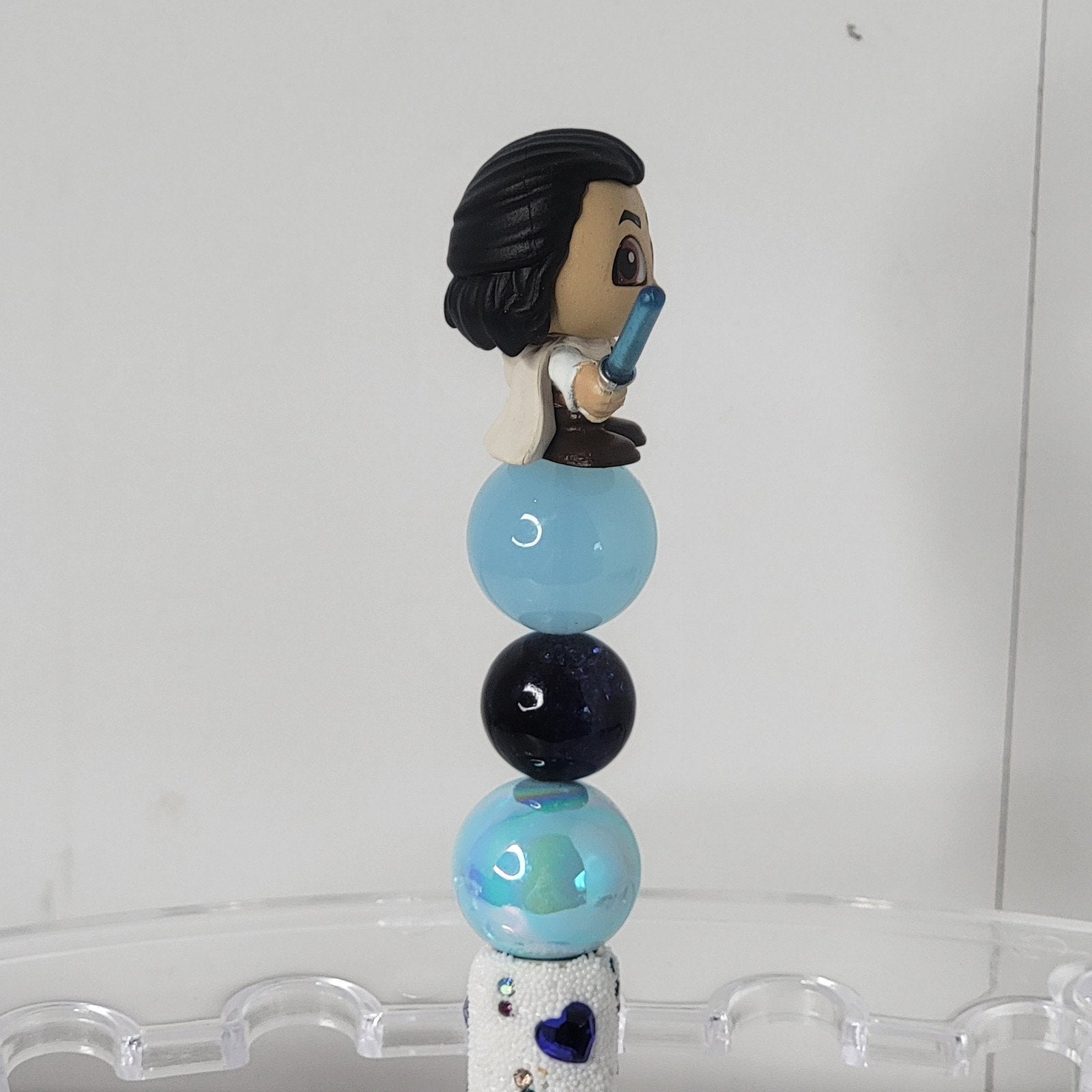Jedi Master Sol Beaded Pen Star Wars Doorables Handmade Topper Galaxy Peek