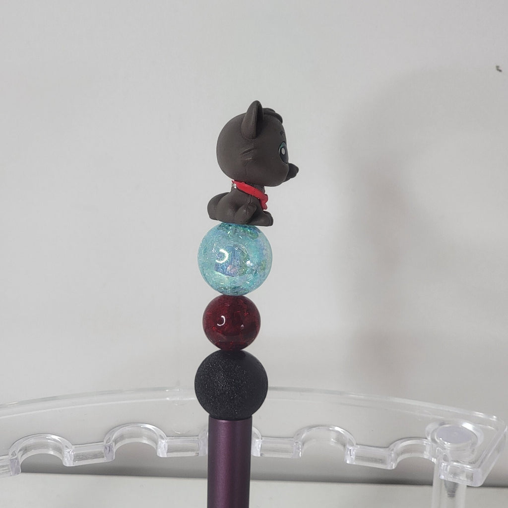 Disney Doorables Beaded Pen Berlioz from Aristocats Movie Wants To Be A Cat