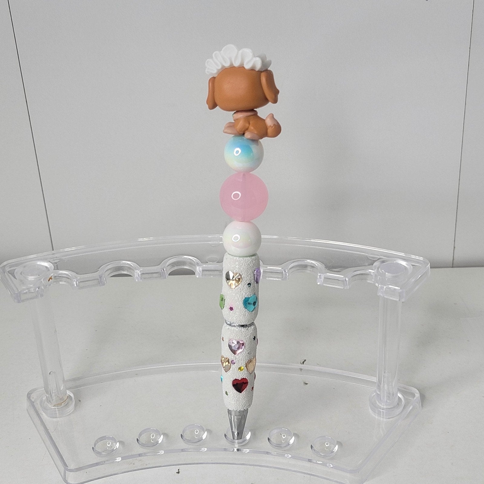 Disney Peter Pan Nana Handmade Beaded Pen Dog Nursemaid Stationery Gift