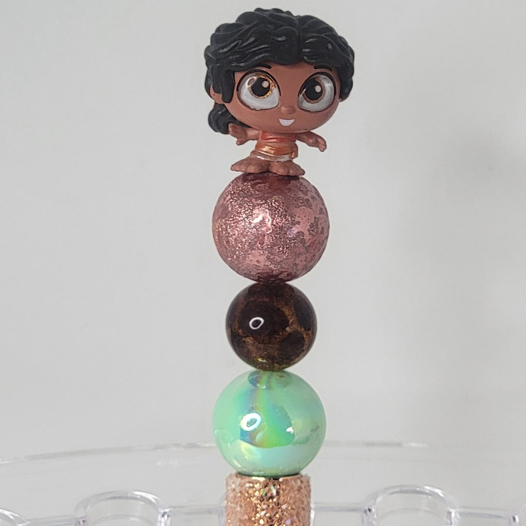 Disney Doorables Beaded Pen Simea from Moana 2 Movie Little Sis Sugar Base