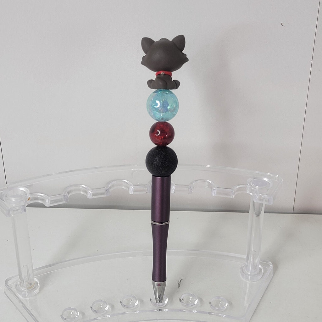 Disney Doorables Beaded Pen Berlioz from Aristocats Movie Wants To Be A Cat