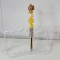 Disney Doorables Beaded Pen Pascal from Tangled Gold Glitter Figure