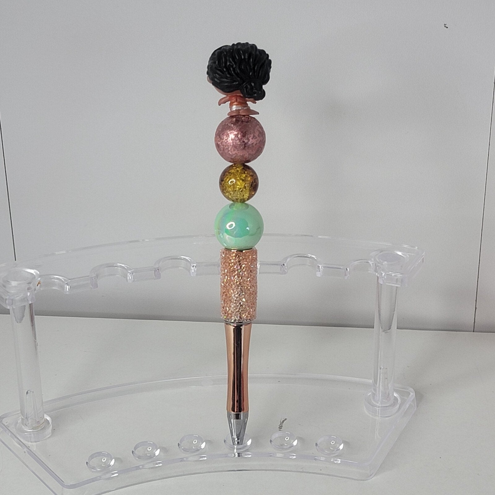 Disney Doorables Beaded Pen Simea from Moana 2 Movie Little Sis Sugar Base