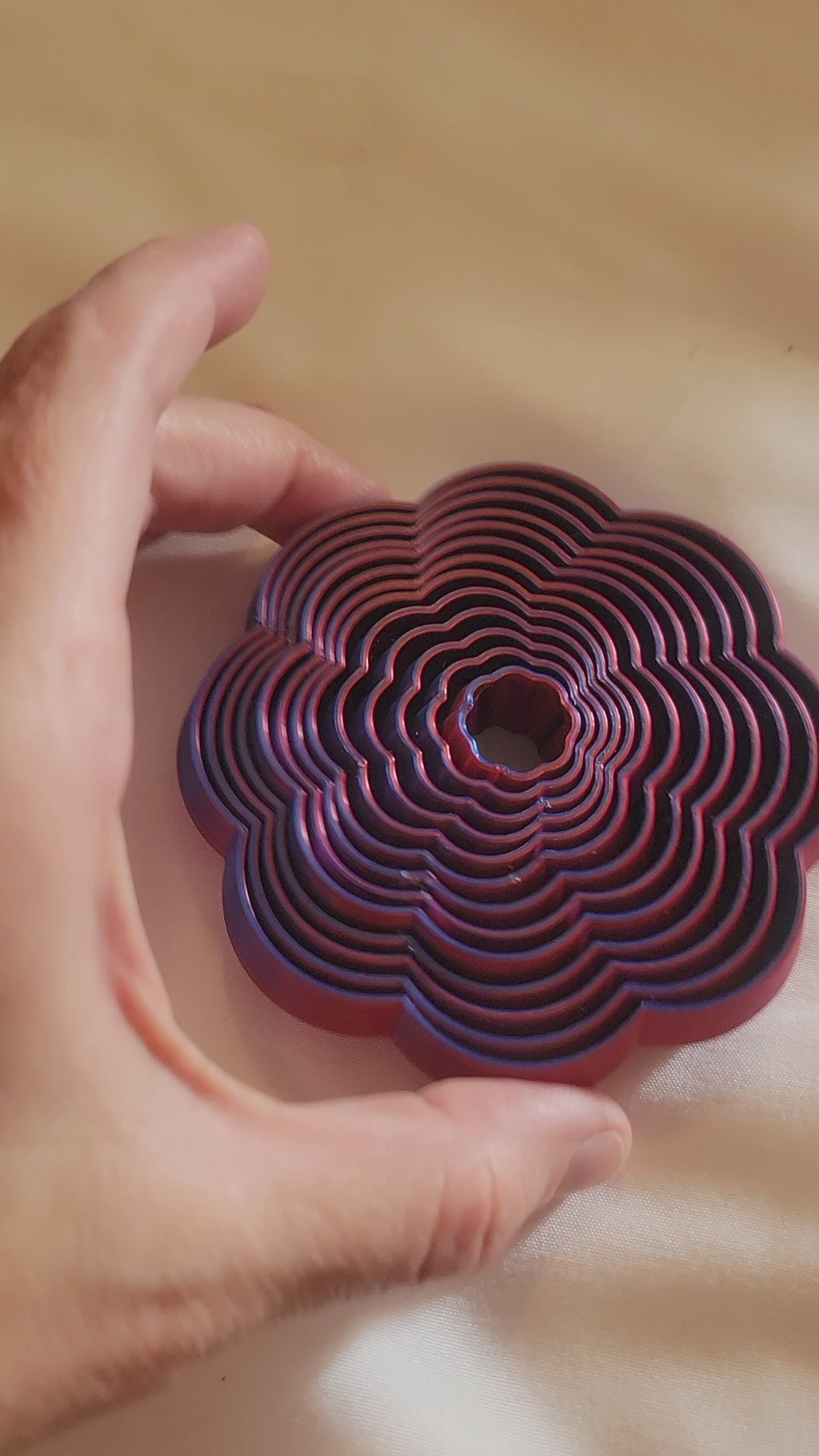Floral Expanding Fidget Toy | Blooming Flower Stress Reliever | 3D Printed