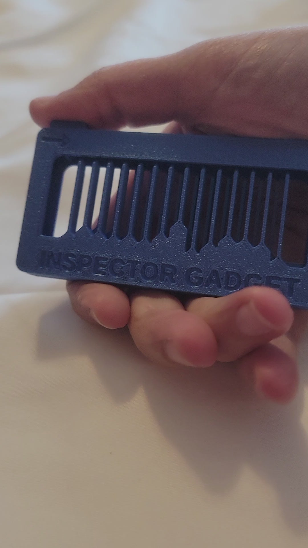Inspector Gadget Musical Fidget Toy – 3D Printed Keychain | LMP Creations